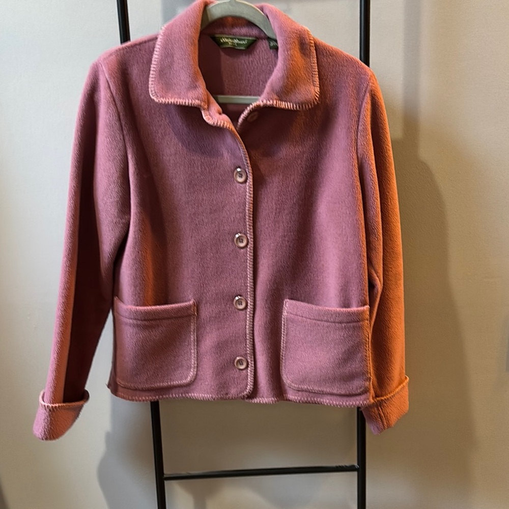 Eddie Bauer Pink Fleece Women's Jacket